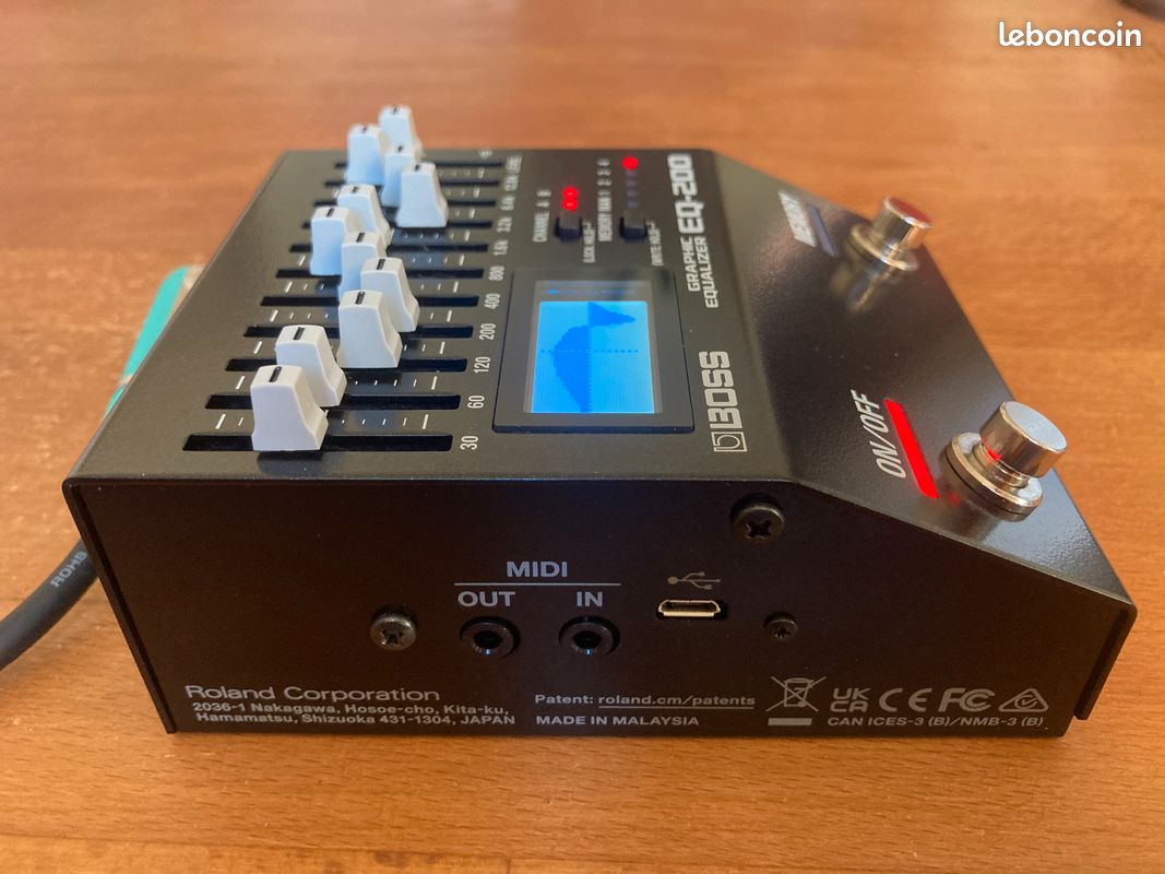 Pedale d'équalisation Boss EQ200 (image 3)