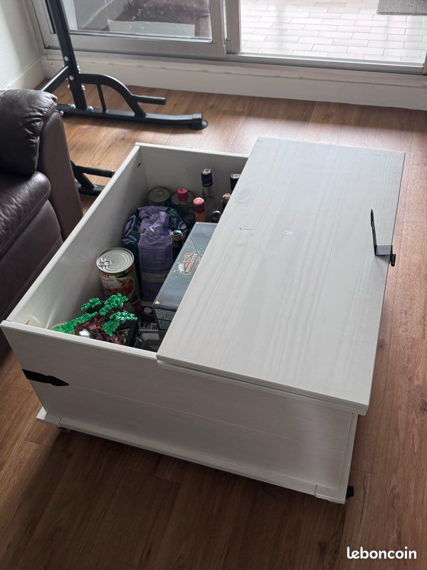 Table basse à roulettes (image 2)