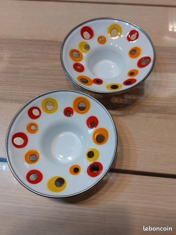 Bougeoir Ikea Emalj vintage - Ressourcerie Histoires Sans Fin
