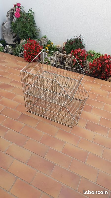2 Paniers de stockage empilables (image 1)
