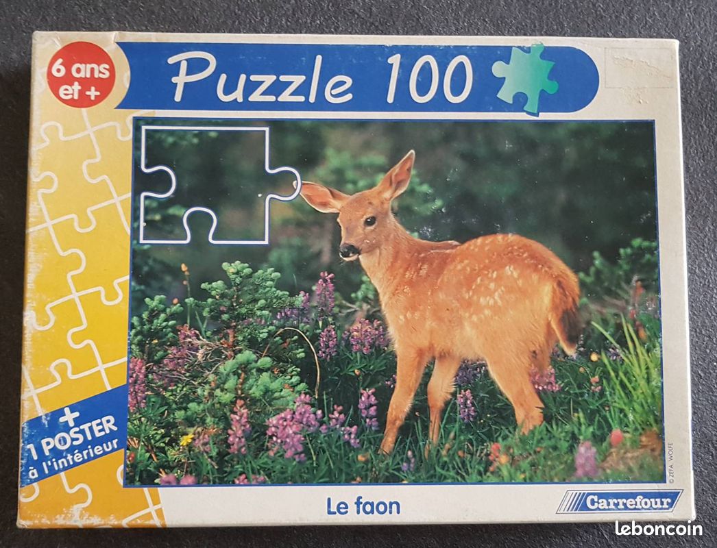 Rox puzzle bambi faon arrosoir tournesols (image 3)