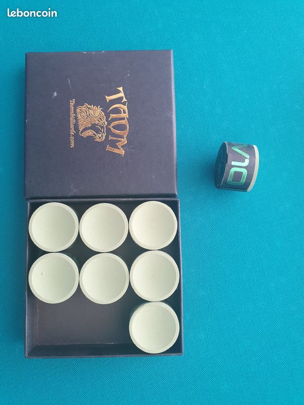 Craie De Billard Master: Boite De 12 Craies Bleues