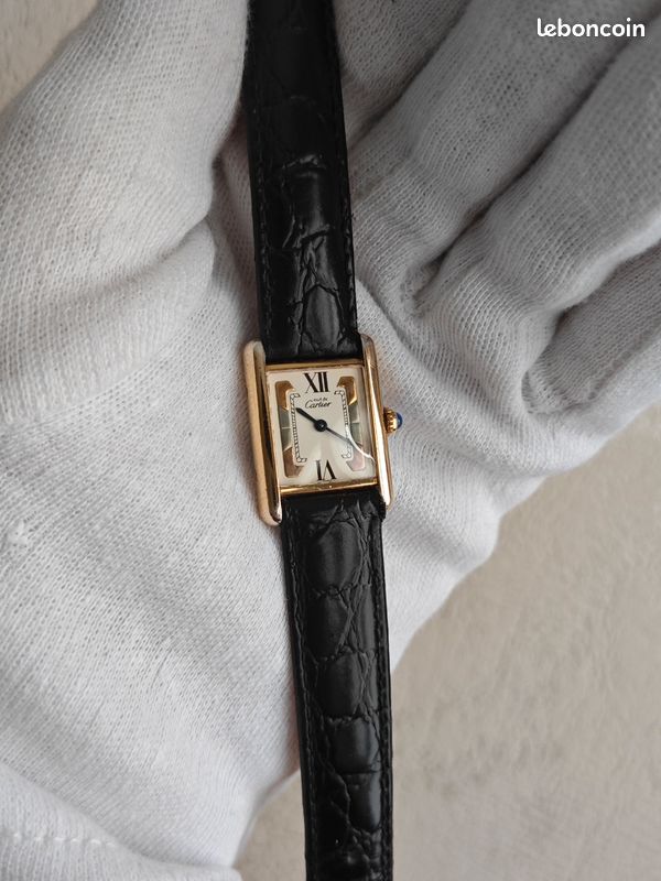 Montre Cartier tank vintage quartz (image 2)