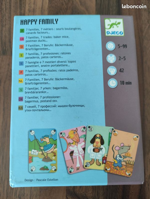 Jeux de cartes Djeco - Jeux & Jouets