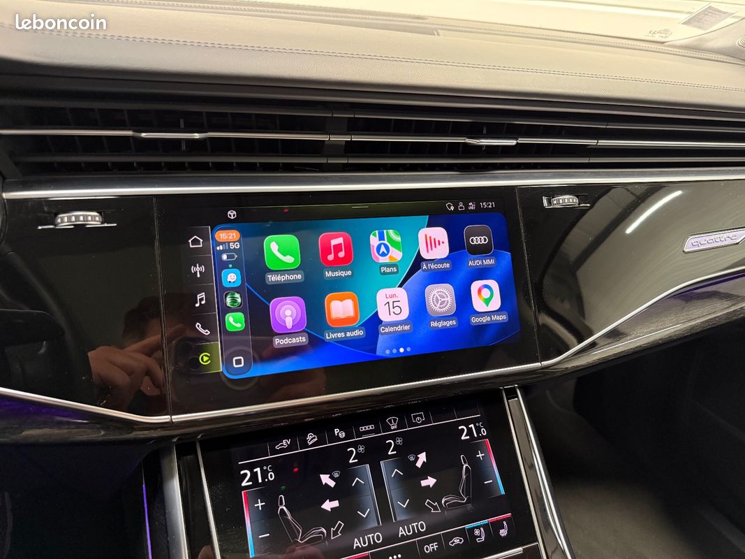 AUDI Q7 55 TFSI e 380 Tiptronic 8 Quattro Avus Extended - SUIVI AUDI - TOIT OUVRANT - BO - CAM 360 - CHAUFFA (image 14)