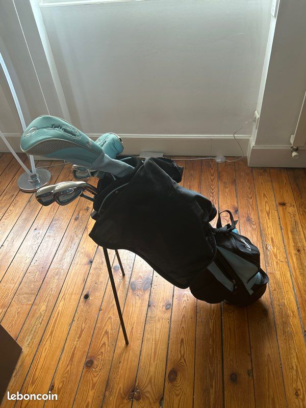 Kit golf Boston femme - enfant débutante 1/2serie droitière +sac (image 1)
