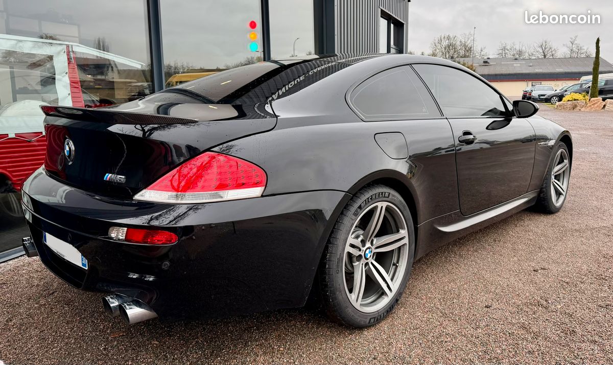 BMW M6 5.0L V10 507 CV Pack Carbone / Origine France (image 3)