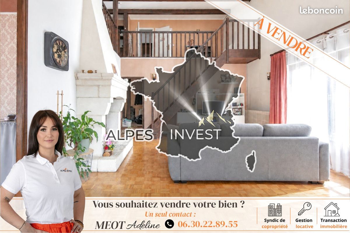 Appartement 5 pièces 141 m² · à Valgelon-la Rochette · 141 m² · 217 000 €