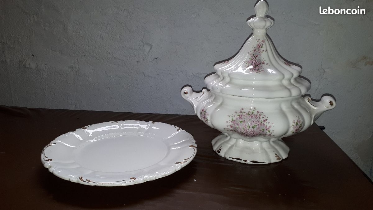 Soupière avec plat (image 2)