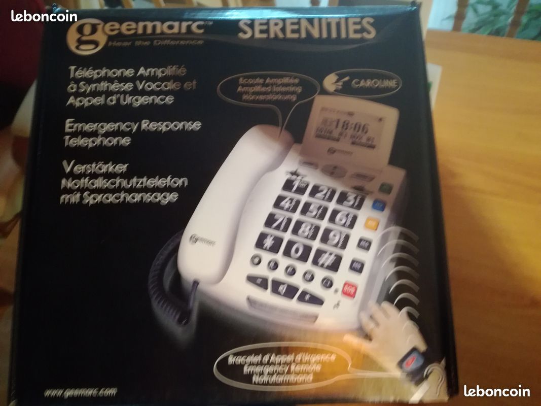 Telephone senior - geemarc serenities - ETAT IMPECCABLE (image 2)