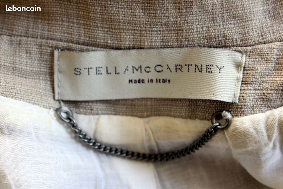 Tf14 Veste lin beige STELLA MC CARTNEY (image 2)