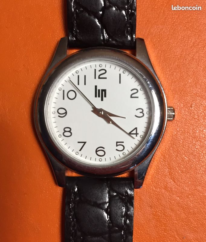 Montre LIP Vintage – Boîtier Rond Classique – Mouvement à Quartz Pour Homme – Occasion