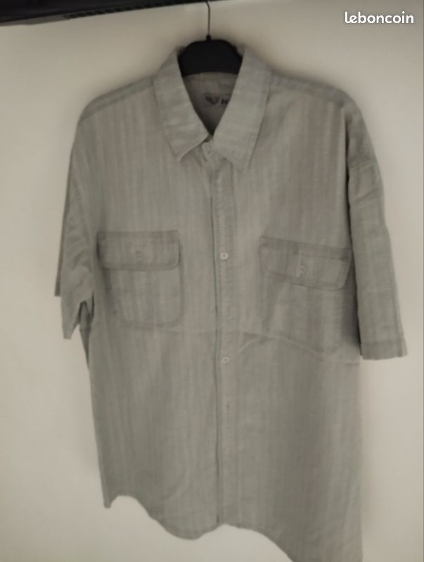 Chemise de pêche boutonnée manches courtes homme Huk Kona