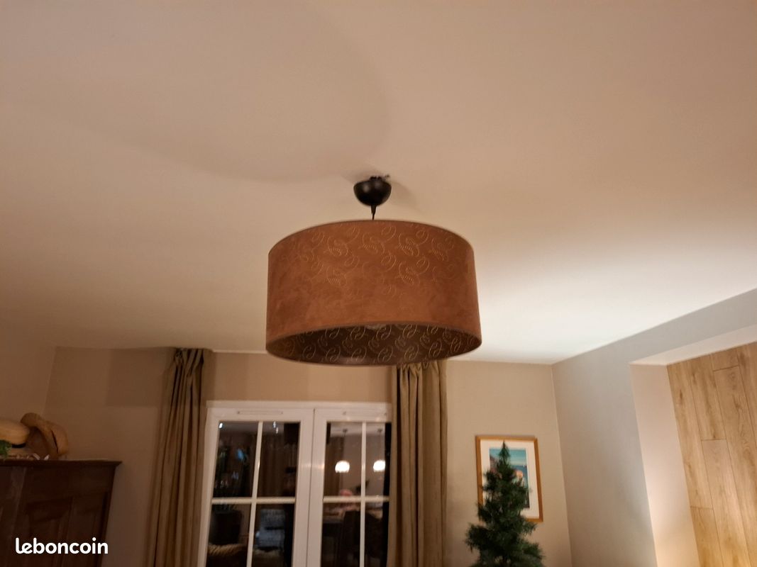 Suspension, luminaire velours (image 2)