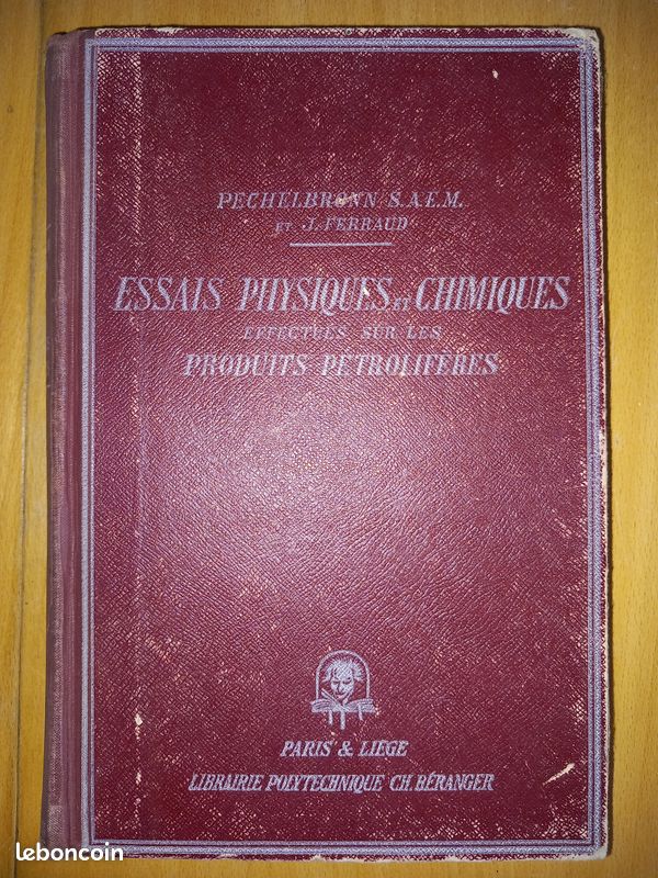 Essais physiques et chimiques effectués sur les produits pétrolifères (image 1)