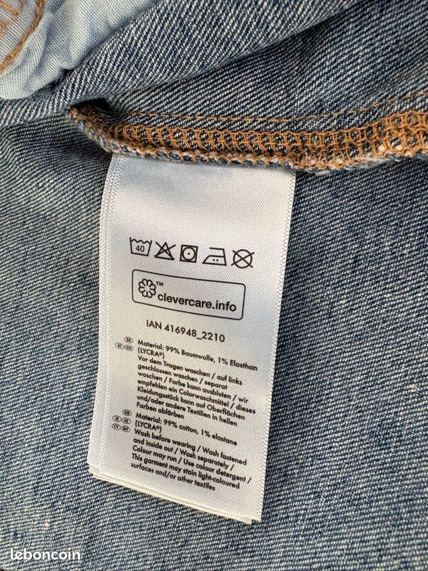 Veste en jean femme - Taille 42 (FR) / L (image 6)