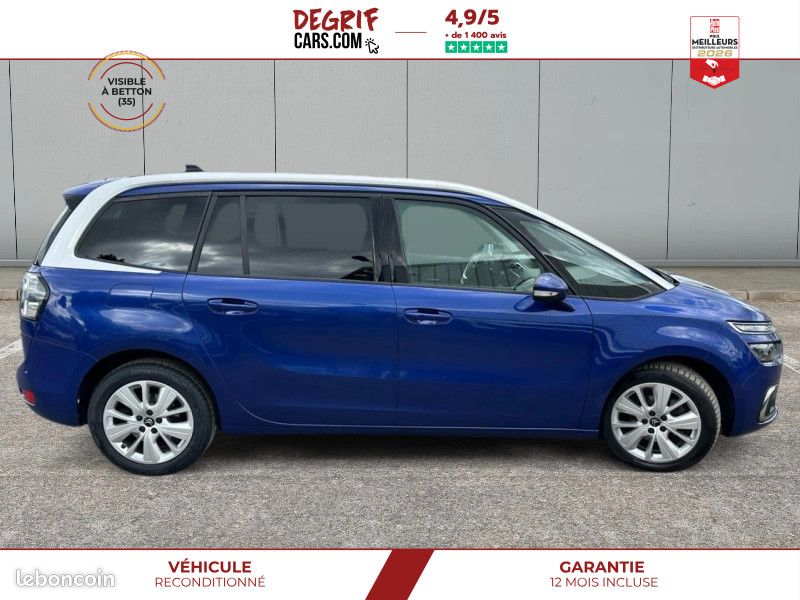 Citroën c4 spacetourer Grand 1.6 BlueHDi 120 EAT6 Shine 7 Places + GARANTIE 12 MOIS (image 6)