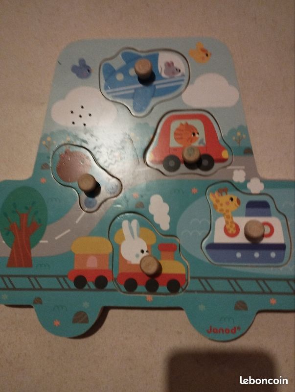 Puzzle en bois sonore (image 1)