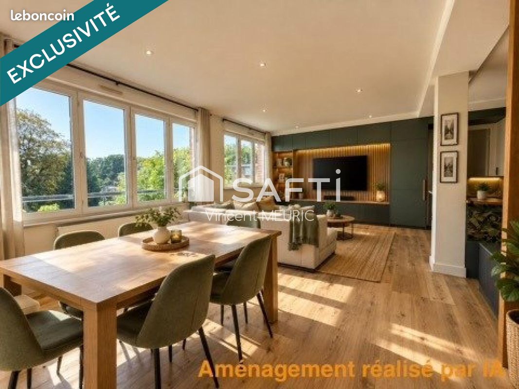 Appartement 4 pièces 87 m² · à Lambersart · 87 m² · 299 000 €