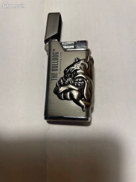 BRIQUET CLIPPER MÉTAL ÉDITION LIMITÉE BULLDOG AMSTERDAM GAZ