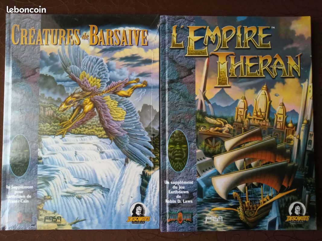 Lot jeu de rôle Earthdawn + extensions (image 6)