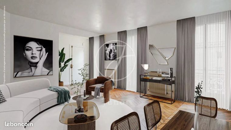 Appartement 3 pièces 77 m²