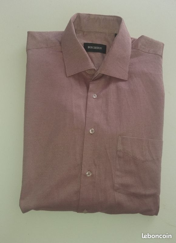 Chemise violette Boucheron taille L (image 3)