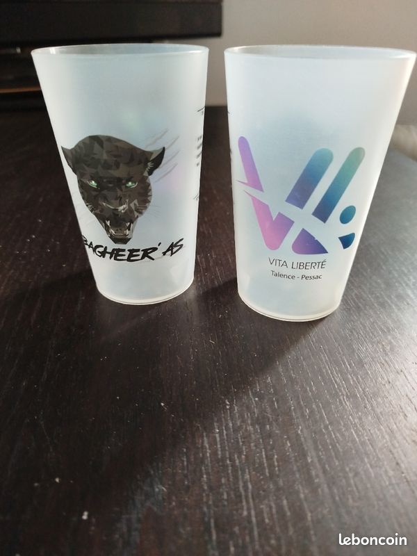 Lot de 2 gobelets ecocup Bagheer'as Vita Liberté 25cl (image 2)