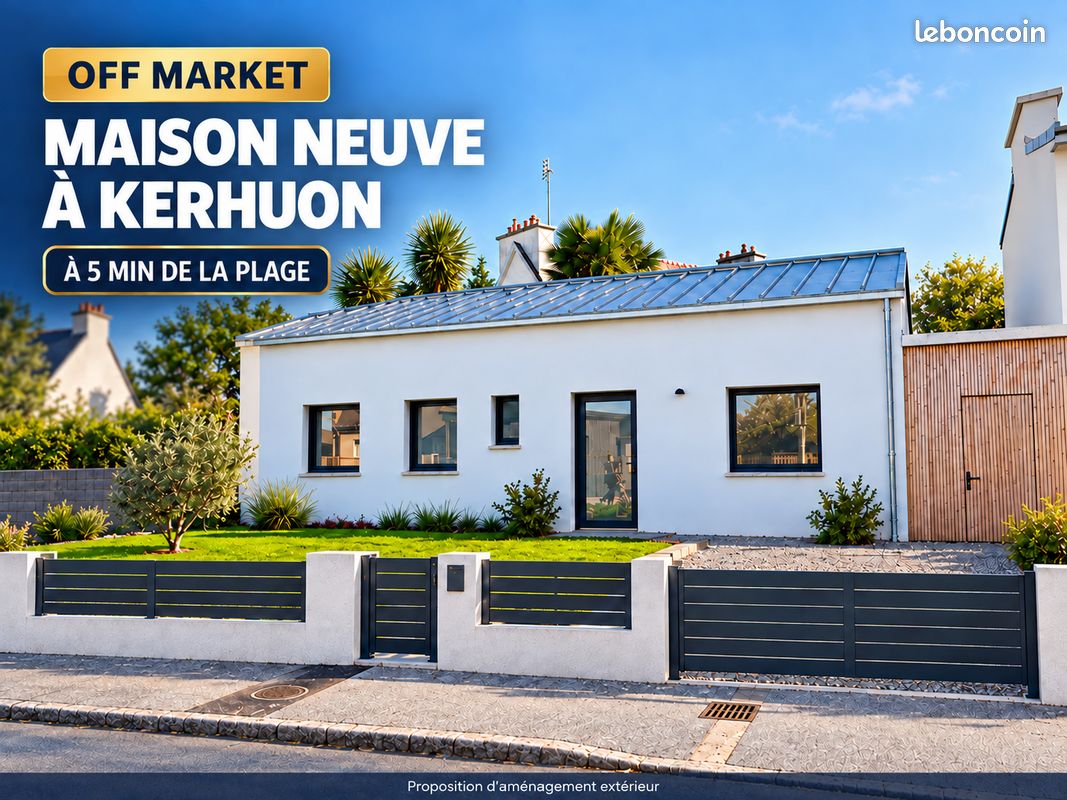 Maison 3 pièces 90 m² · au Relecq-Kerhuon · 90 m² · 298 250 €