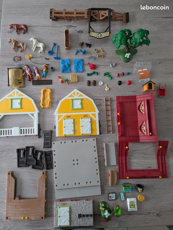 Playmobil 5222 ranch poneys et enfants (image 1)
