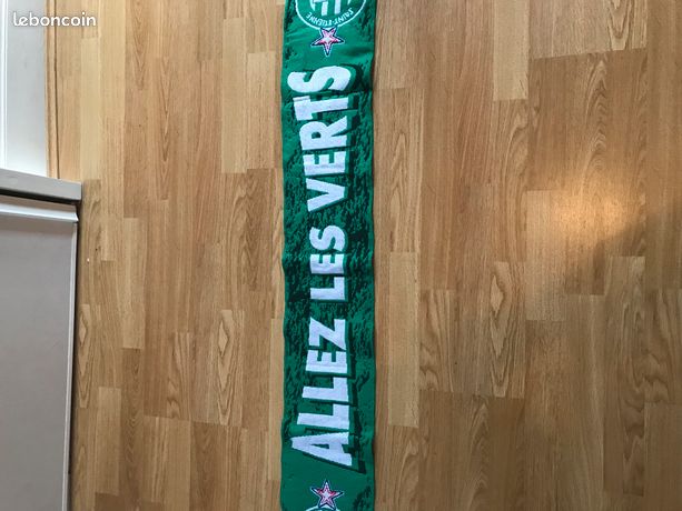 Lot De 2 écharpes Supporter AS Saint-Étienne - Allez Les Verts !