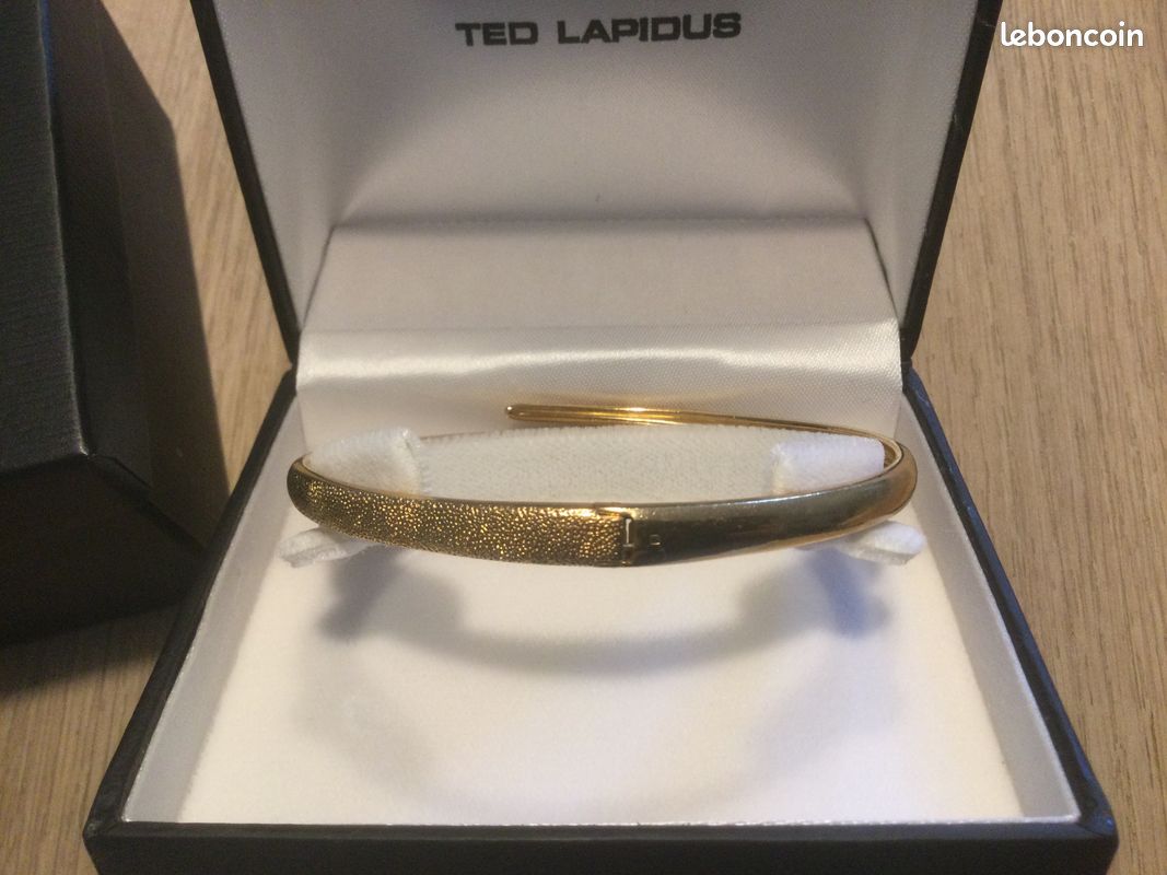 🔹Bracelet Jonc Ted Lapidus plaqué Or (image 3)