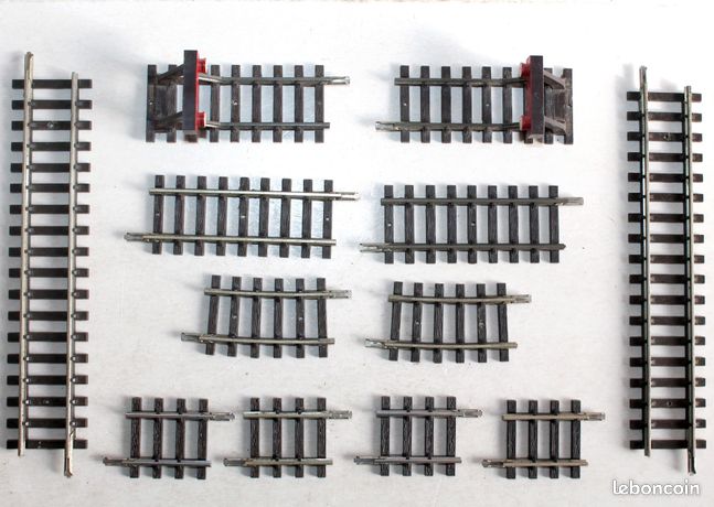 Circuit de train BUSCH 7062 avec gravier brun pour décorer les rails Circuit de train BUSCH 7062 avec gravier brun pour décorer les rails