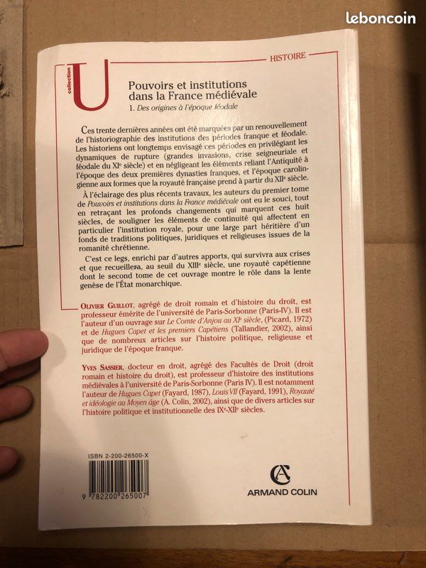 Pouvoirs et institutions dans la France médiévale (image 3)