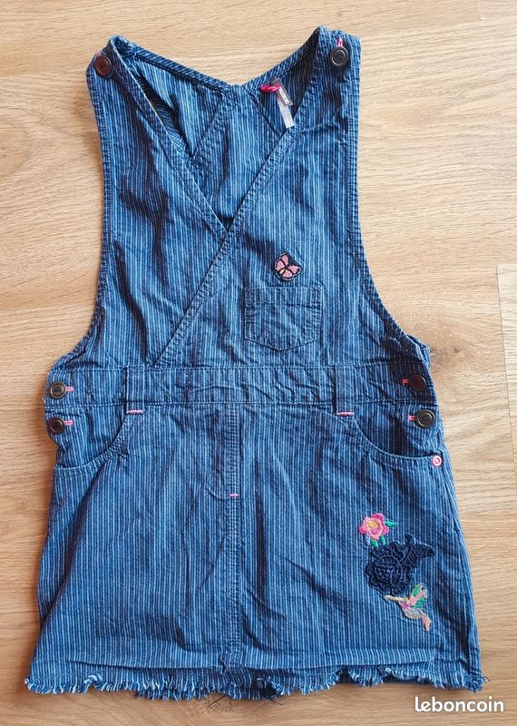 Robe courte salopette Orchestra taille 4 ans (image 1)