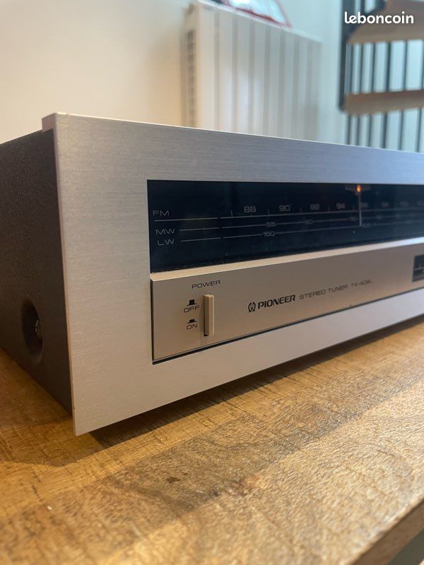 Tuner Hi-Fi Pioneer TX-408L – Occasion – Look Vintage Et Son Clair