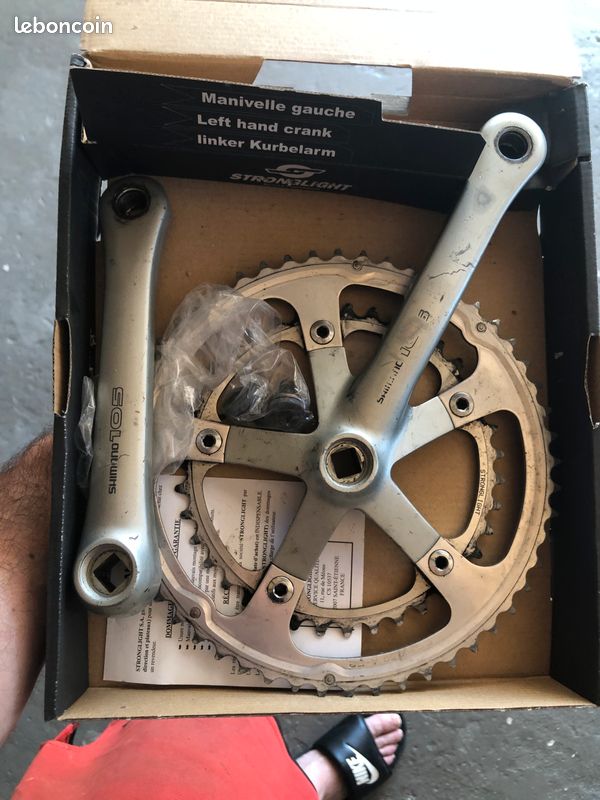 Pédalier Shimano 105 vintage 1998 (image 1)