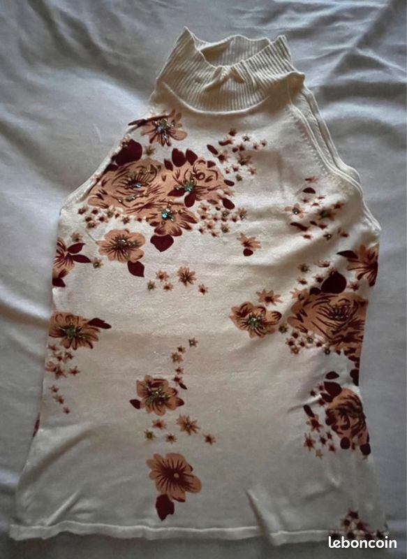 Haut Beige/Marron (image 1)