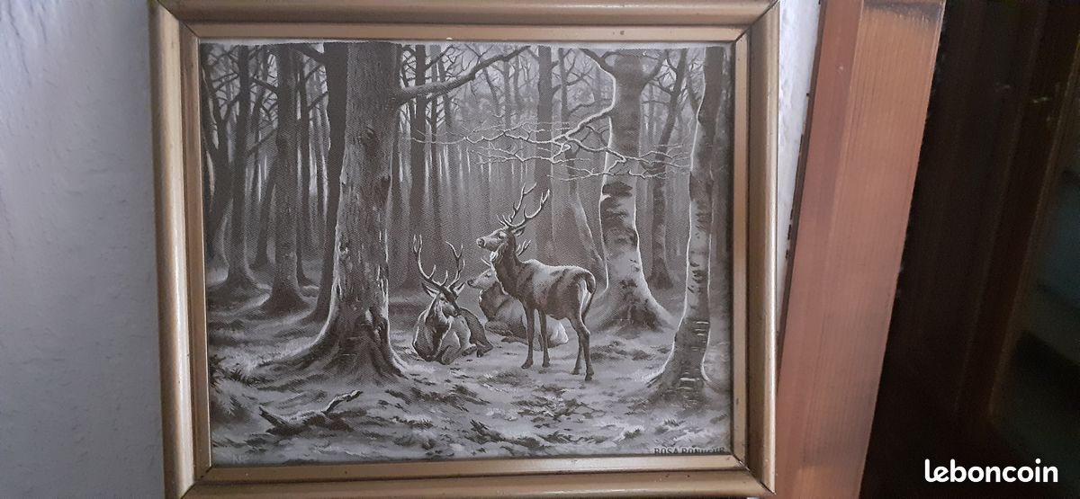 Tissée sur soie de Rosa Bonheur (image 1)