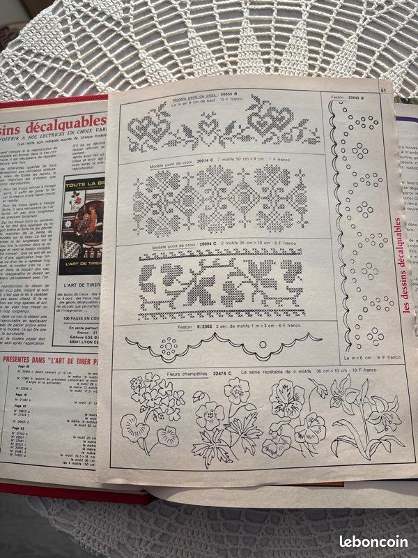 Lot de 12 magazines toute la broderie tous les ouvrages (image 7)