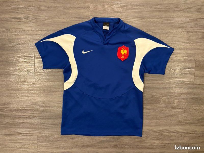 Maillot Rugby Vintage équipe De France Domicile – Nike – Taille XXL – Occasion