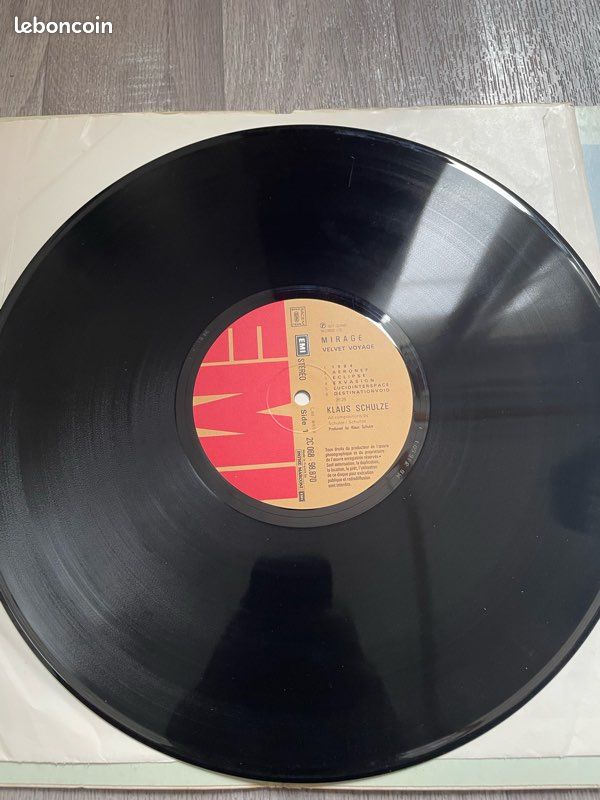 Vinyle Klaus Schulze Mirage (image 3)