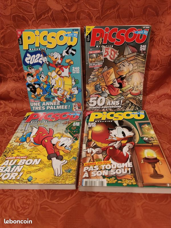 Lot de 4 Picsou magazine (image 1)