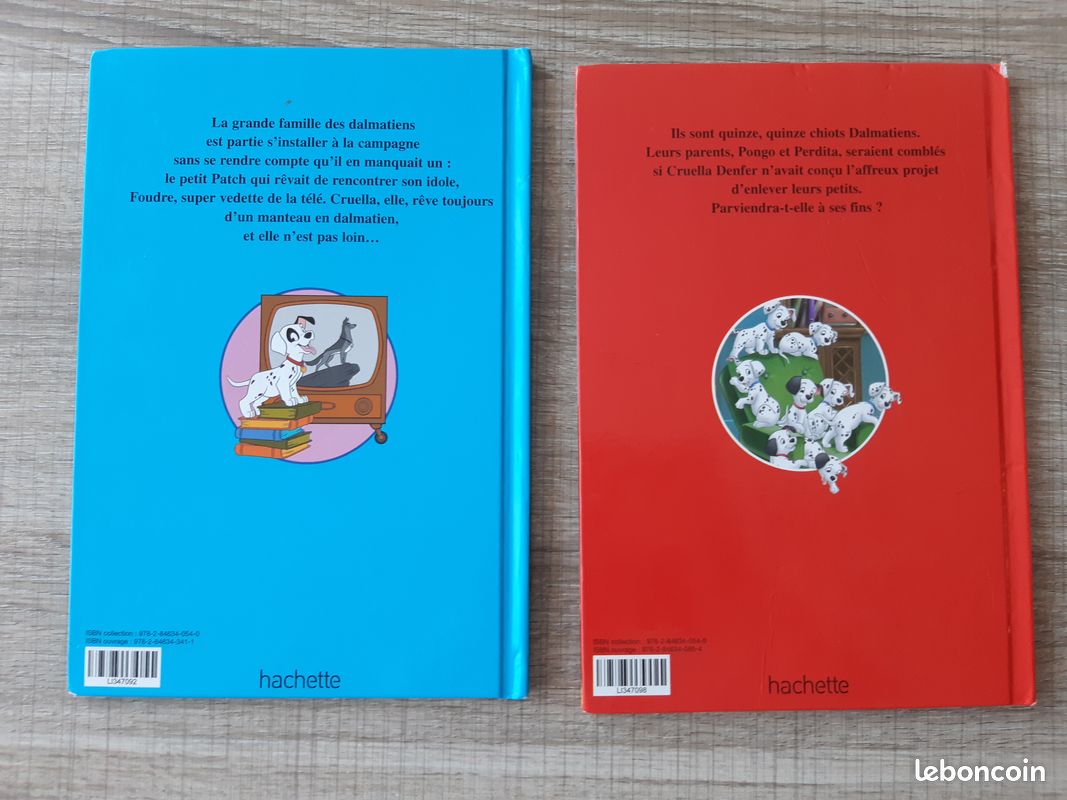 Lot de 2 livres Disney " les 101 dalmatiens " (image 2)