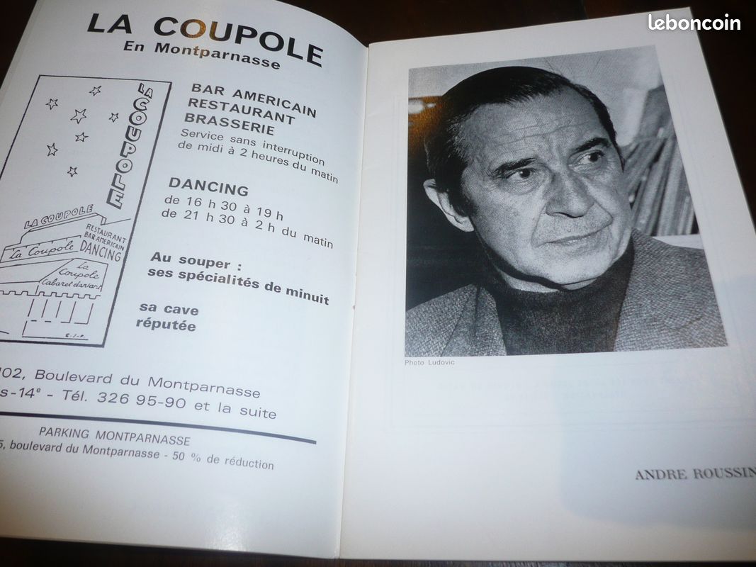 Théâtre de la Michodière Yvonne Printemps programme La Claque Galabru Doutey Lavanant 1972 (image 2)