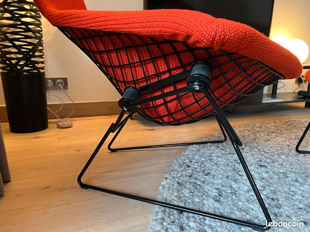 Knoll Bertoia Bird et repose pieds neuf (image 2)