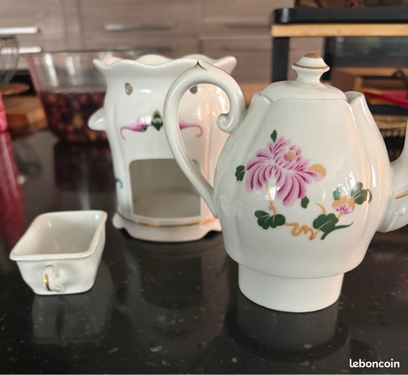Petite théière porcelaine (image 4)