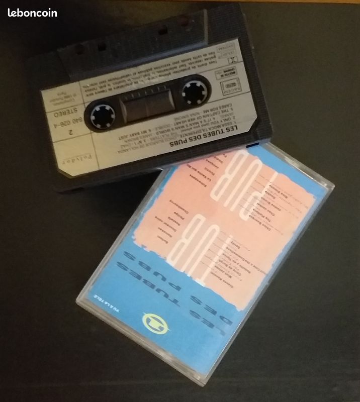 Cassette audio compilation : LES TUBES DES PUBS (image 2)