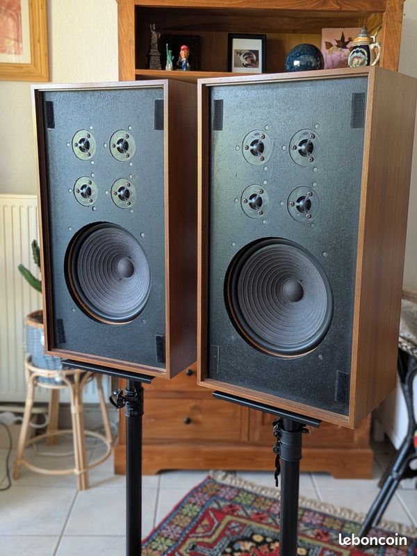 Paire D'enceintes Vintage DUAL CL116 – Bois – Modèle CL116 – Occasion – #B871