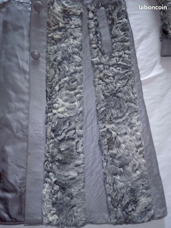 FOURRURE astrakan gris (image 9)
